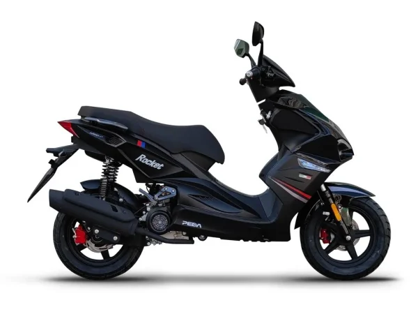 Скутер PEDA Rocket 50 4T Black - Image 6