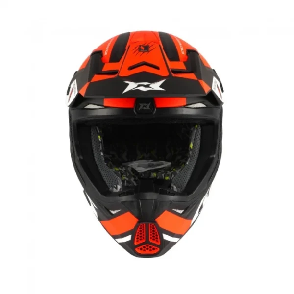 Кацига Axxis Wolf Jackal B14 Orange - Image 3