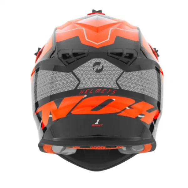 Кацига Nox N633 Revolt Neon Orange / Black - Image 3