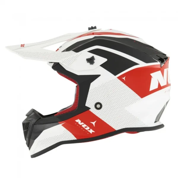 Кацига Nox N633 ADN white/red