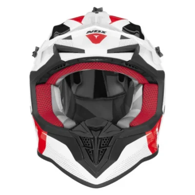 Кацига Nox N633 ADN white/red
