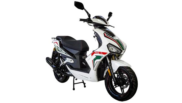 Скутер LONGJIA FORMULA XRS 50 4T White
