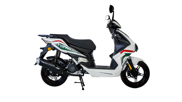 Скутер LONGJIA FORMULA XRS 50 4T White - Image 2