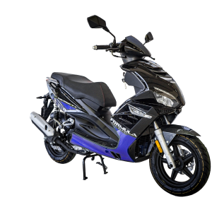 Скутер LONGJIA FORMULA RACING 50 4T Black/Blue