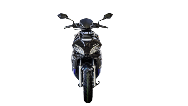 Скутер LONGJIA FORMULA RACING 50 4T Black/Blue - Image 3
