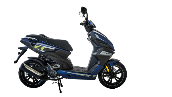 Скутер LONGJIA X1 50 4T Blue - Image 2
