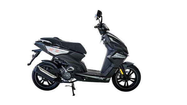 Скутер LONGJIA X1 50 4T Black - Image 2