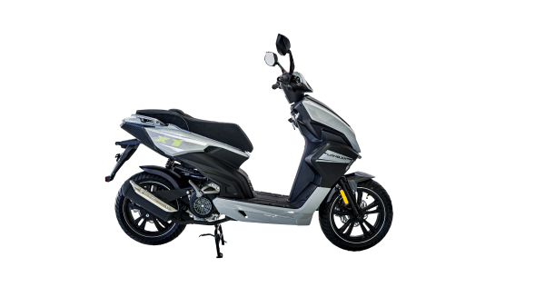 Скутер LONGJIA X1 50 4T Grey - Image 2