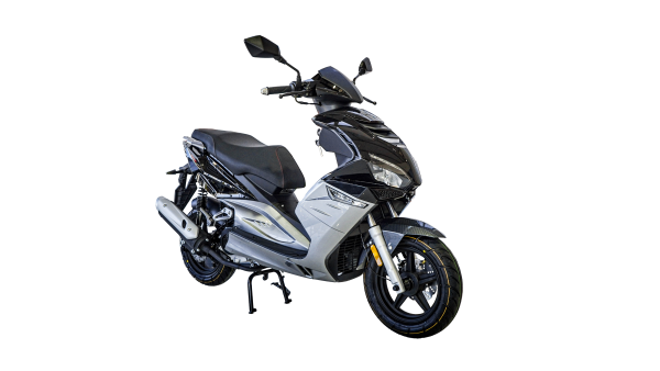 Скутер LONGJIA FORMULA RACING 50 4T Black/Grey