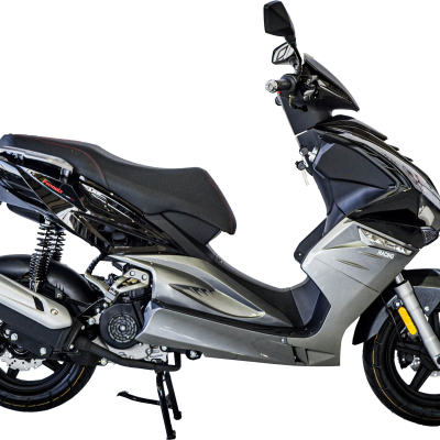 Скутер LONGJIA FORMULA RACING 50 4T Black/Grey