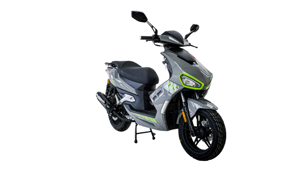 Скутер LONGJIA FORMULA XRS 50 4T GREY/FLUO