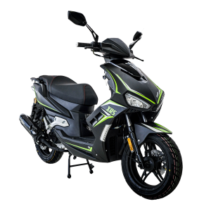 Скутер LONGJIA FORMULA XRS 50 4T Black/Green