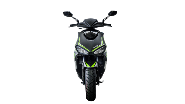 Скутер LONGJIA FORMULA XRS 50 4T Black/Green - Image 2