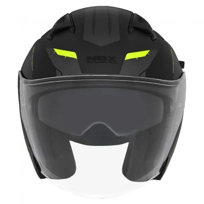 Кацига Nox N130 Klint црна неон жолта