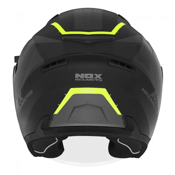 Кацига Nox N130 Klint црна неон жолта - Image 3