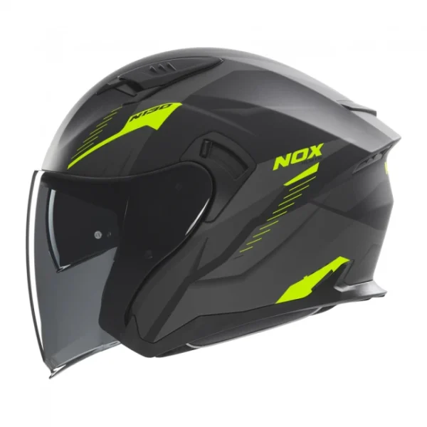 Кацига NOX N130 MYST црна/неон