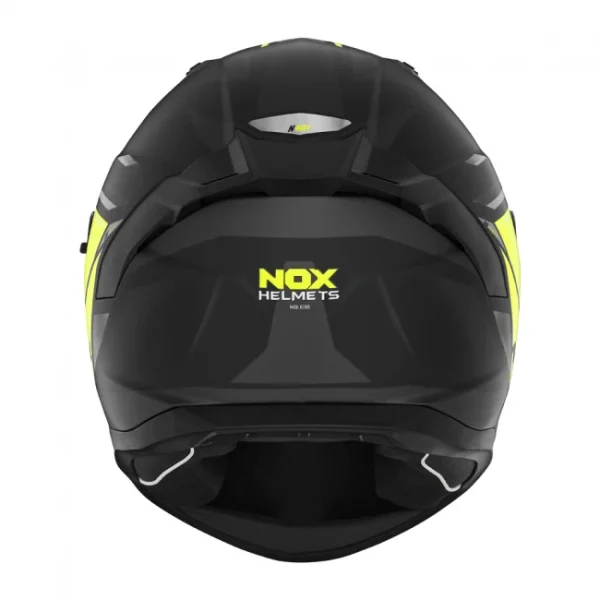 Кацига Nox N401 Xeno мат црна жолта - Image 3