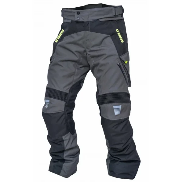 Машки панталони SHIELD STELVIO grey/neon