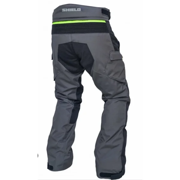 Машки панталони SHIELD STELVIO grey/neon - Image 2