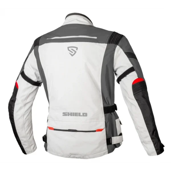 Машка јакна SHIELD STELVIO grey/red - Image 2