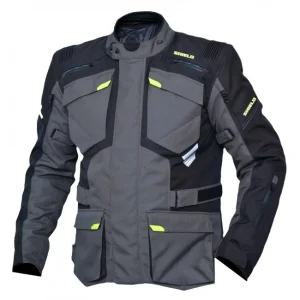 Машка јакна SHIELD STELVIO grey/neon